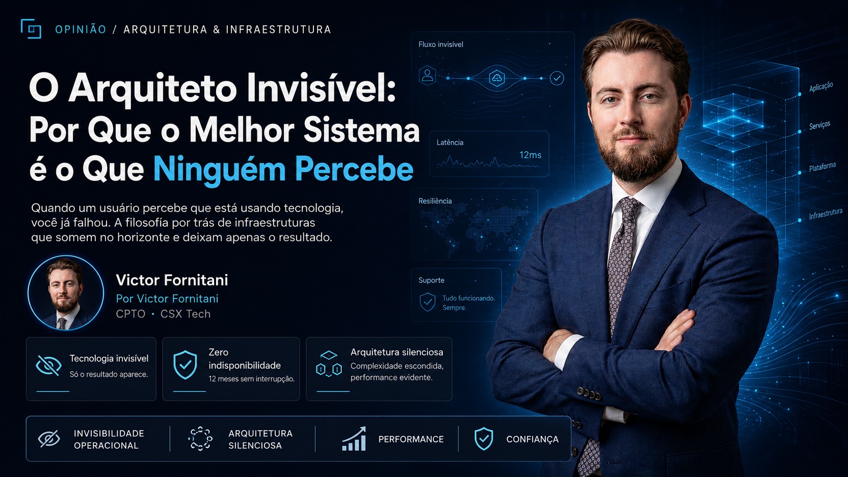 O Arquiteto Invisível: Por Que o Melhor Sistema é o Que Ninguém Percebe